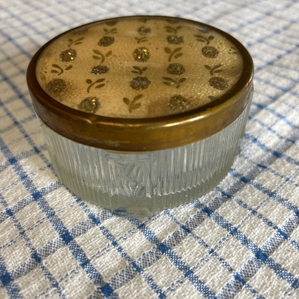 Vintage Cosmetics Jar